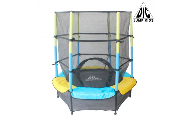 Батут DFC JUMP KIDS 55" желт/син