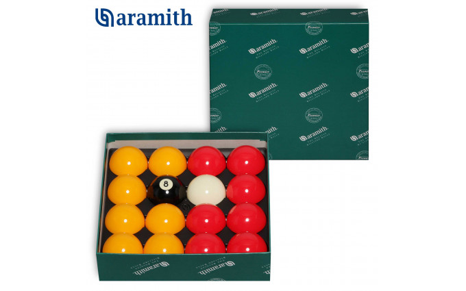 Шары Aramith Casino Red & Yellow 8Pool ø57,2мм