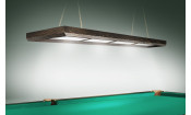 Лампа Evolution 4 секции ПВХ (ширина 600) (Пленка ПВХ Венге,фурнитура медь антик)
