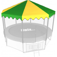 Крыша для батута UNIX Line 14 ft Green/Yellow