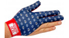 Перчатка на правую руку, синяя с рисунком, Renzo Longoni, Renzline