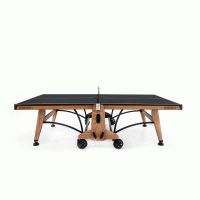 Теннисный стол складной для помещений "RASSON PREMIUM T03 Indoor" (274 х 152,5 х 76 см, натуральный дуб) с сеткой Y