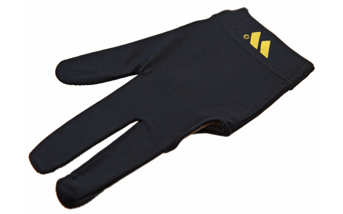 Перчатка бильярдная "WB" (черная), защита от скольжения